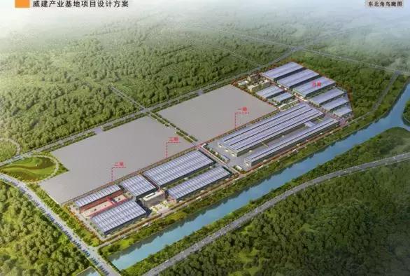 威海市新开工亿元以上项目,威海全市高质量项目开工现场