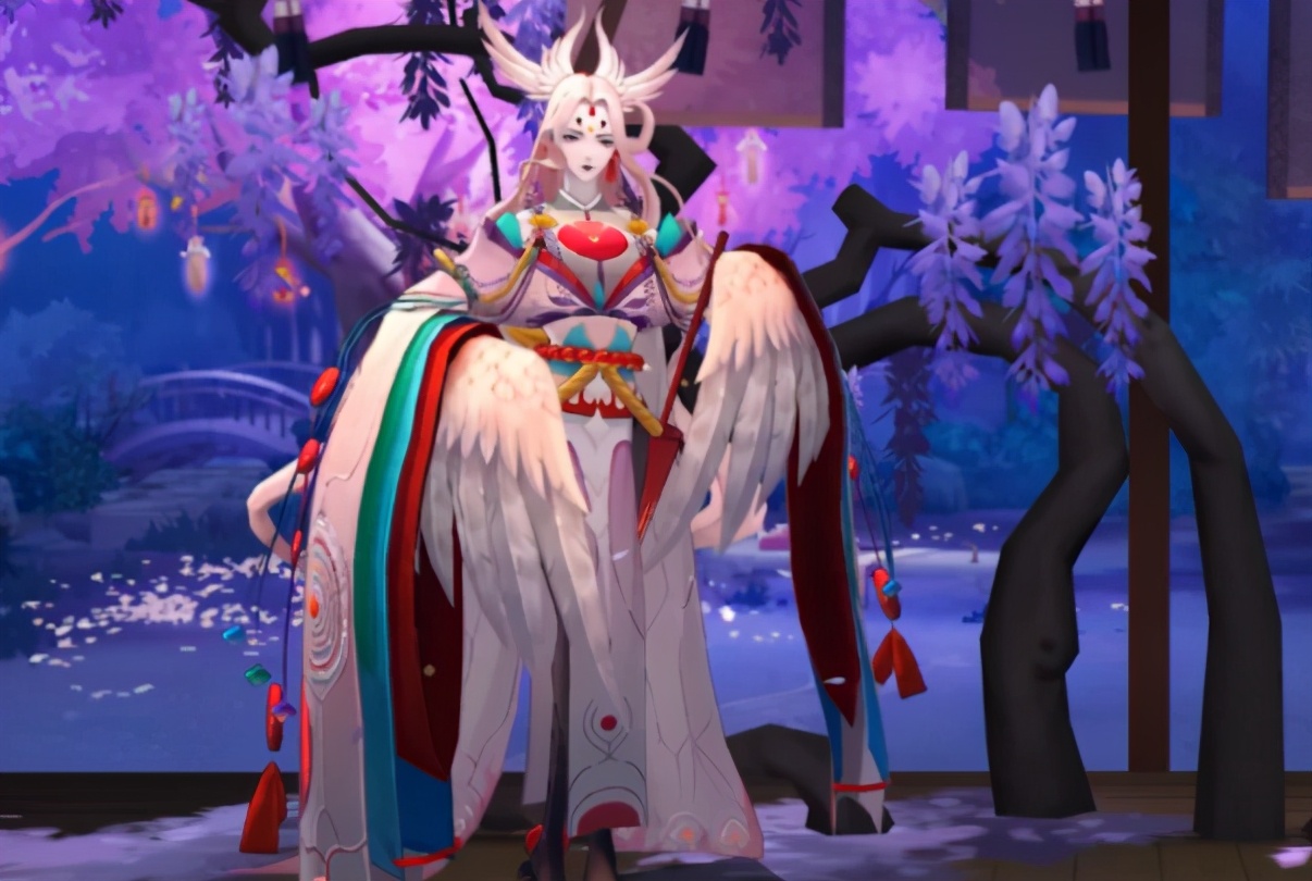 姑获鸟金銮鹤羽典藏皮肤多少钱,阴阳师姑获鸟典藏皮肤值得买吗