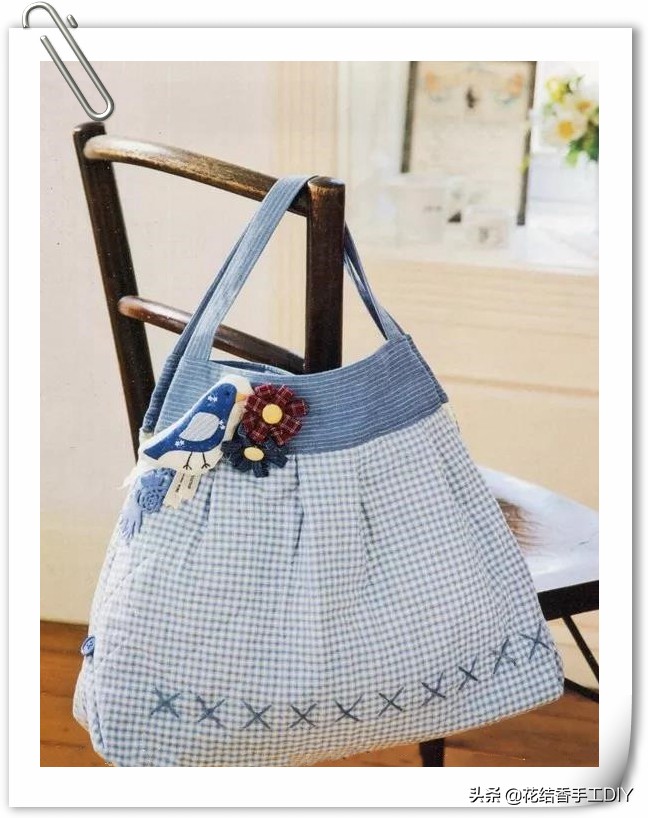 爱布艺爱生活裁剪拼布包包教程,手工布包简单又漂亮