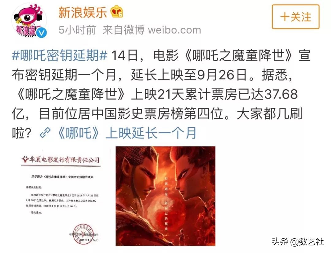 哪吒票房破30亿成国漫之光,哪吒票房破47亿导演赚
