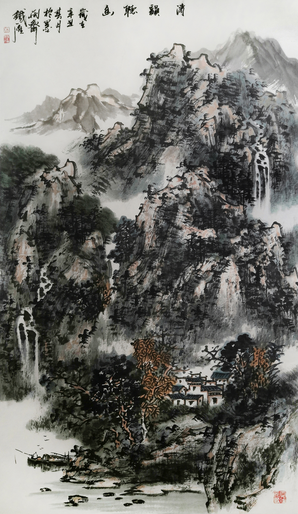 礼赞建党百年讴歌时代精神绘画,不忘初心逐梦前行建党100周年绘画