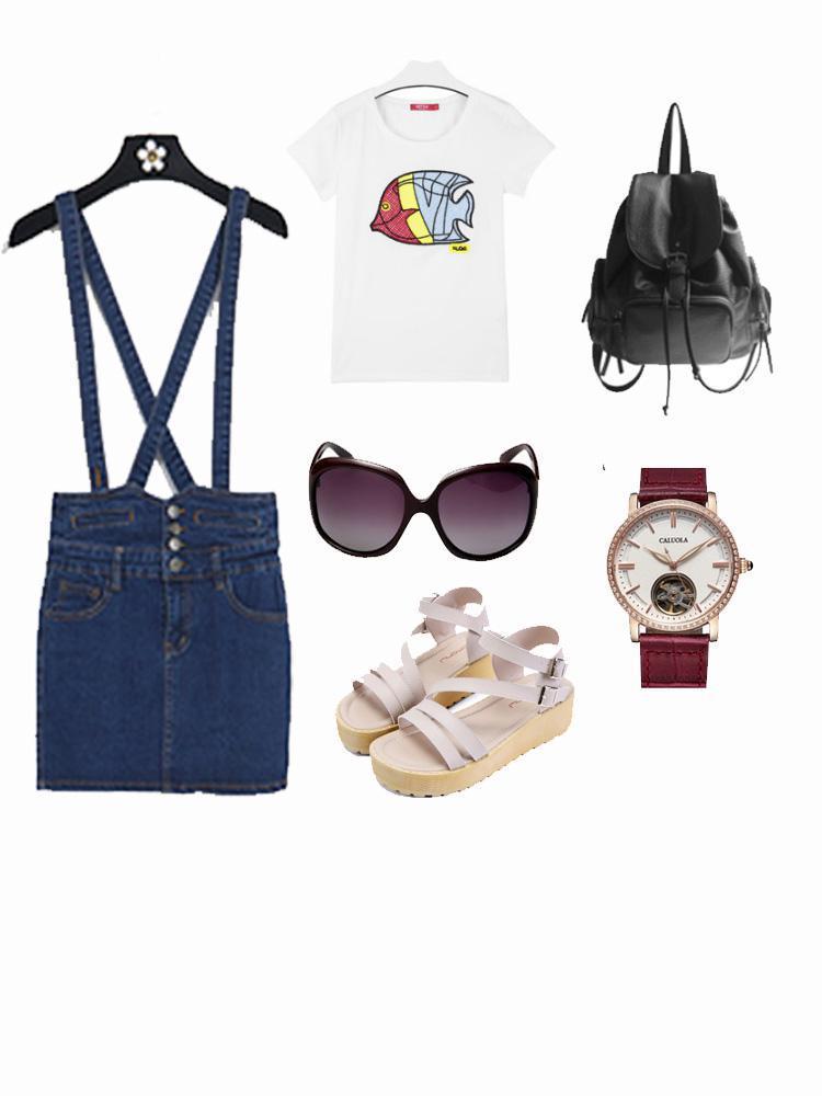 牛仔背带包裙长款,专柜正品牛仔背带裙