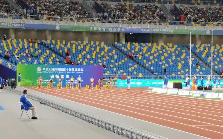 记者带你看全运|田径女子链球黑龙*罗江**娜摘铜