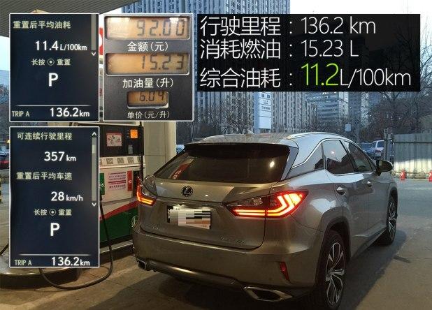雷克萨斯RX300性能,雷克萨斯rx300高速油耗多少