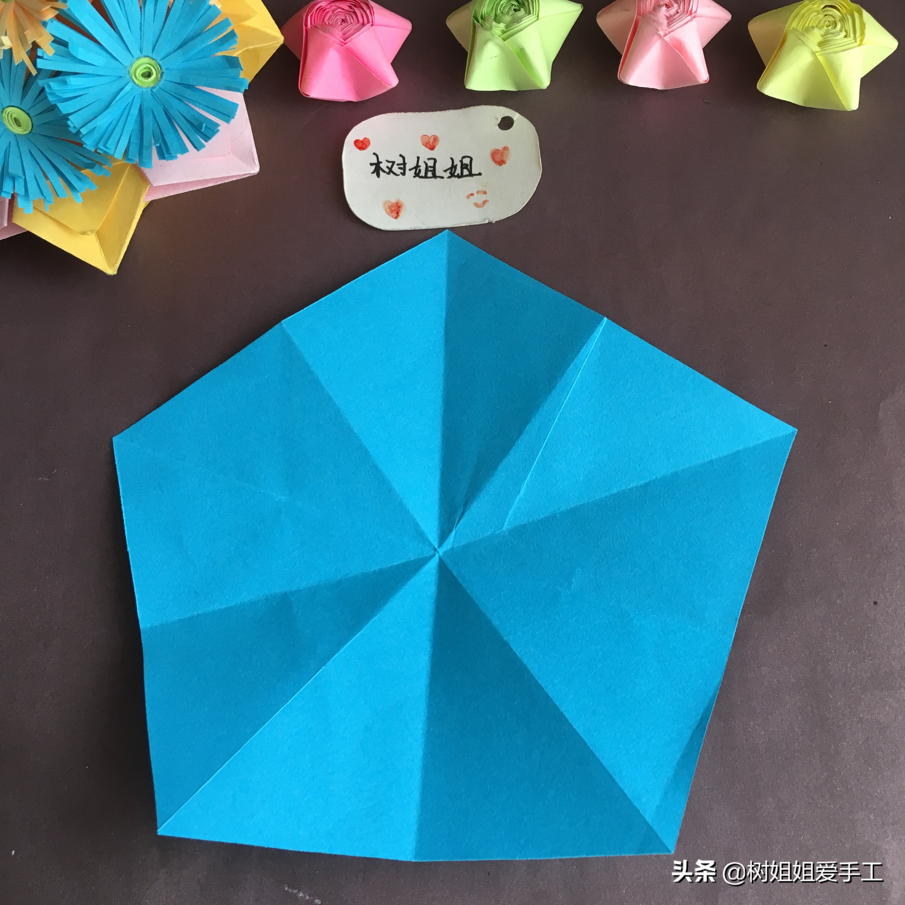 幼儿园亲子手工之折纸六角星视频,儿童亲子折纸大全