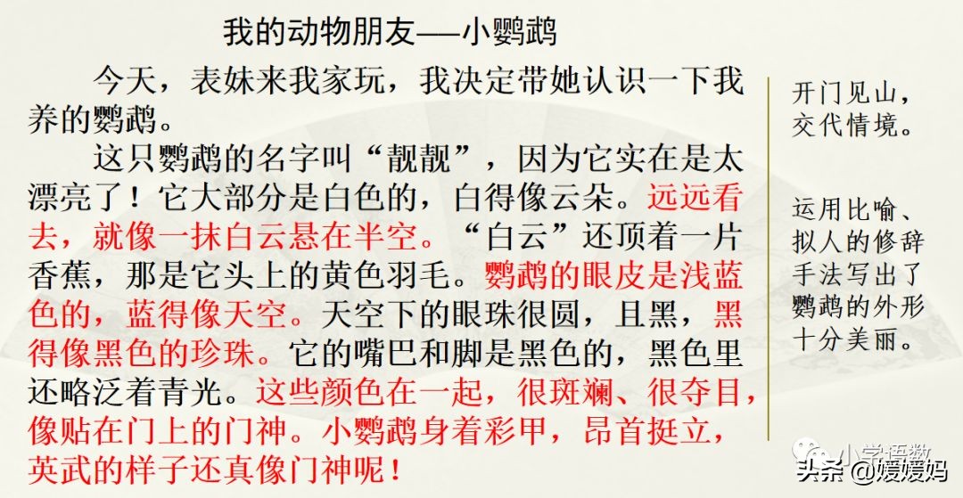 四下四单元我的动物朋友,第四单元我的动物朋友四年级上册