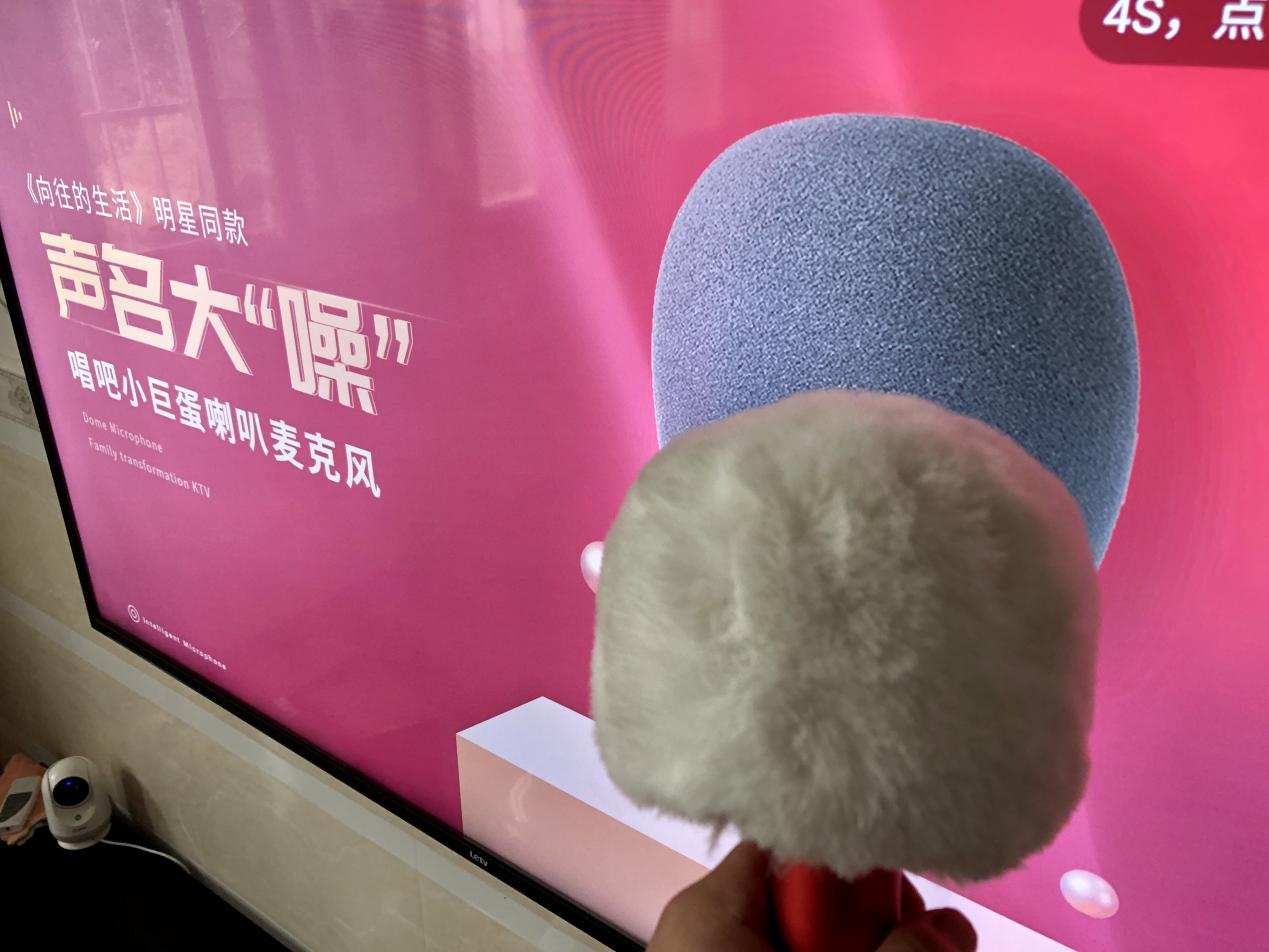 送给女朋友，她一定爱不释手。家庭聚会的法宝！小巨蛋麦克风Q5