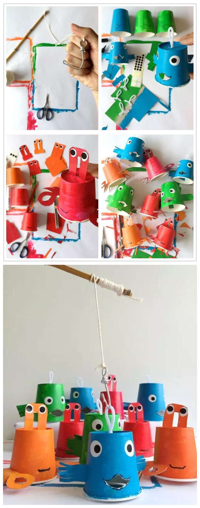 纸杯手工制作简单一次性纸杯,纸杯可以做什么手工小型纸杯