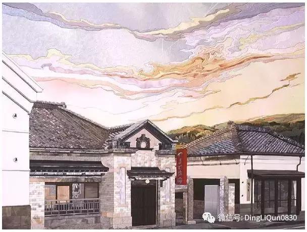 褶皱布画diy教程,布艺褶皱画