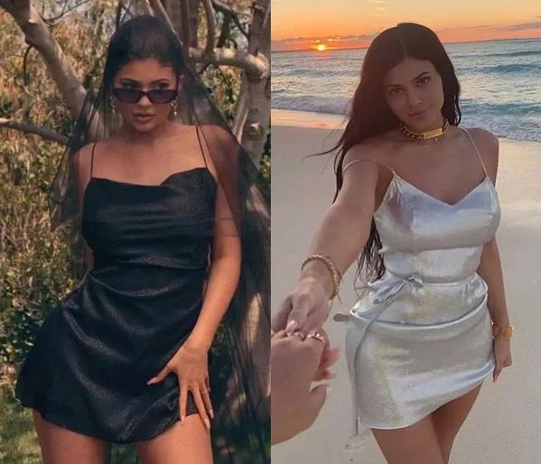 吊带连衣裙外搭小开衫,红色吊带连衣裙外搭