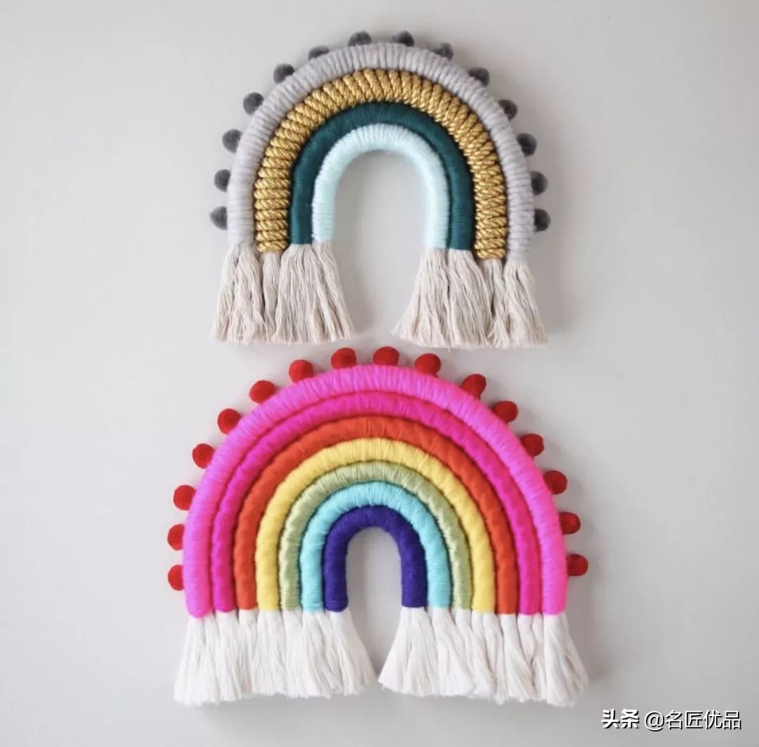 自己在家做家用装饰,diy手工挂毯教程