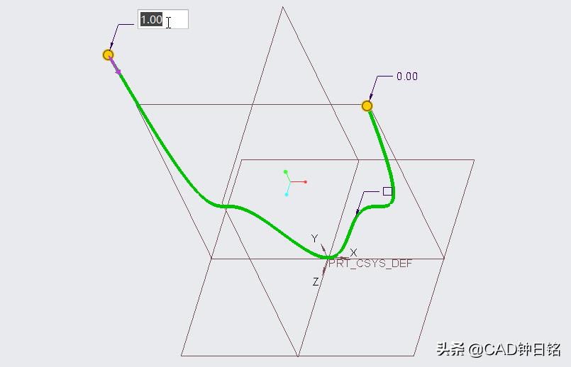 creoproe教程复制曲线,creoproe如何拉伸封闭曲面