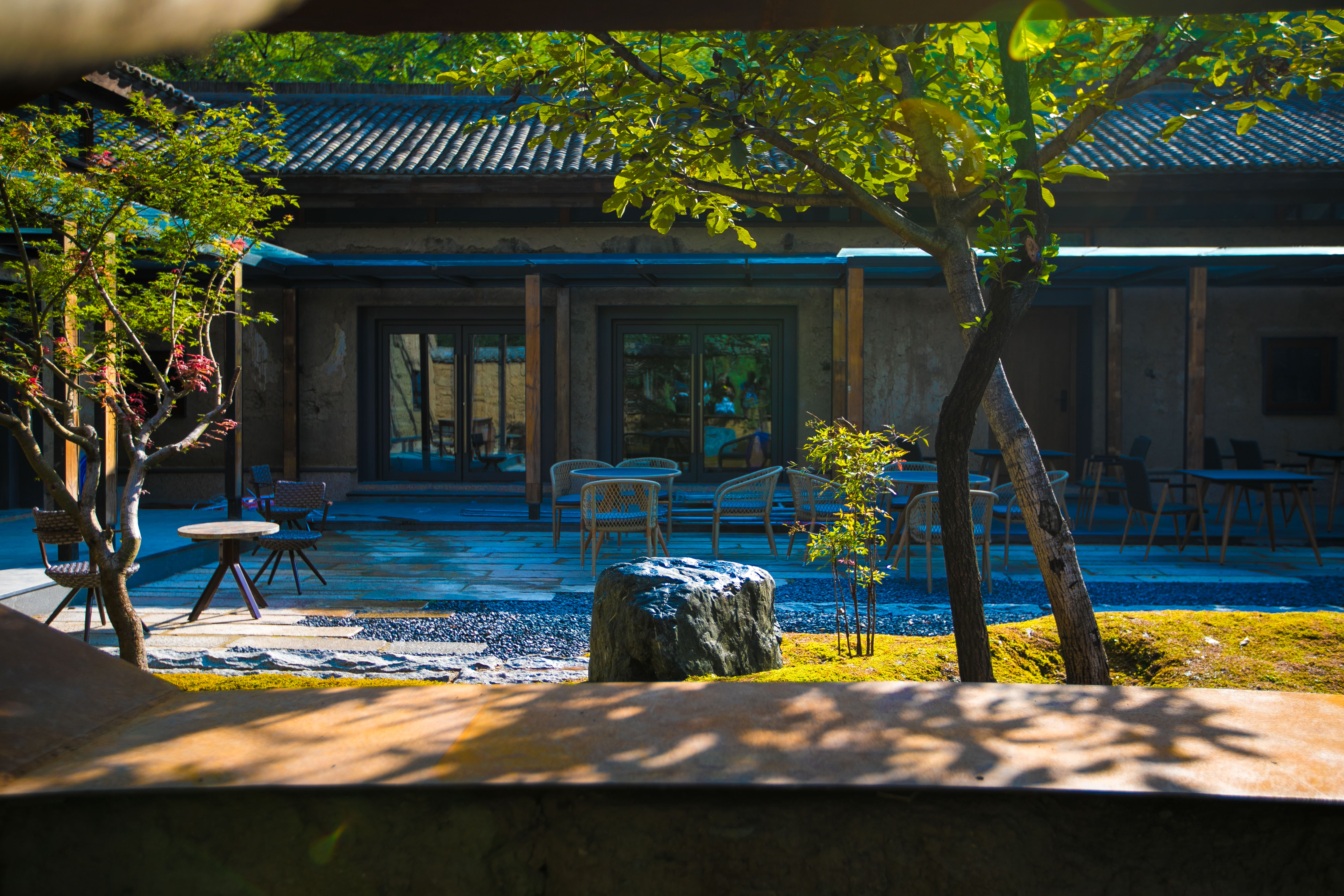 大山里面的现代风民宿,河南最值得住的山区民宿