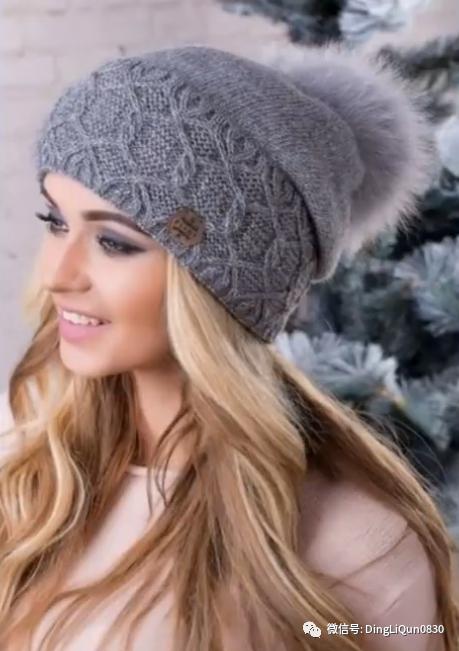 针织冬天的帽子,冬天针织帽子