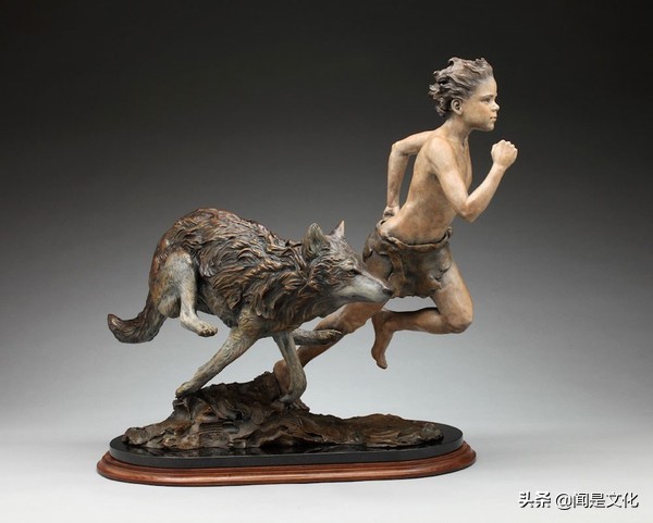 学赏画197:美女雕塑家米娅:灵感来自孩子们不断变化的个性