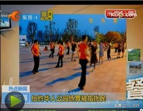 中国大妈们在国外跳广场舞,中国大妈在温哥华商场跳广场舞