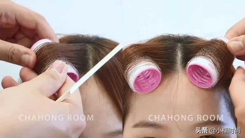 中分刘海怎么剪八字刘海,发型师八字刘海怎么卷好看