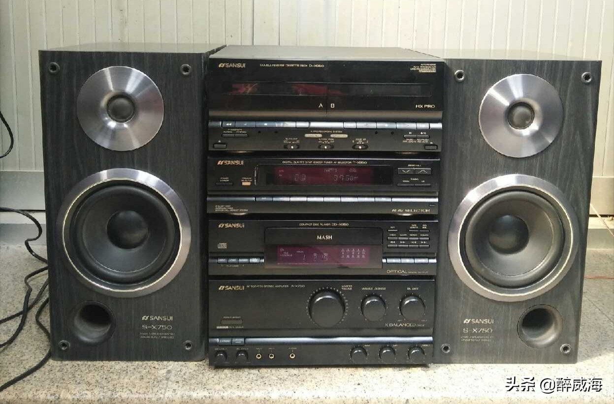 日本旧组合音响,日本原装索尼顶级豪华版组合音响