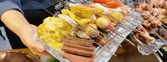 自助烤串涮肉餐厅,川式自助涮烤火锅