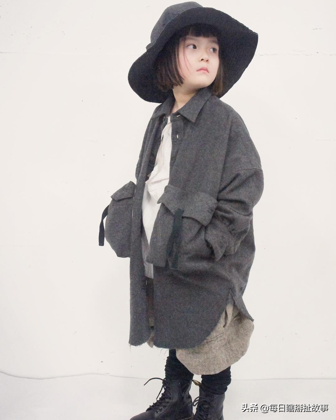 日系的童话少女,童装的盐系,大地色系的时尚打开方式