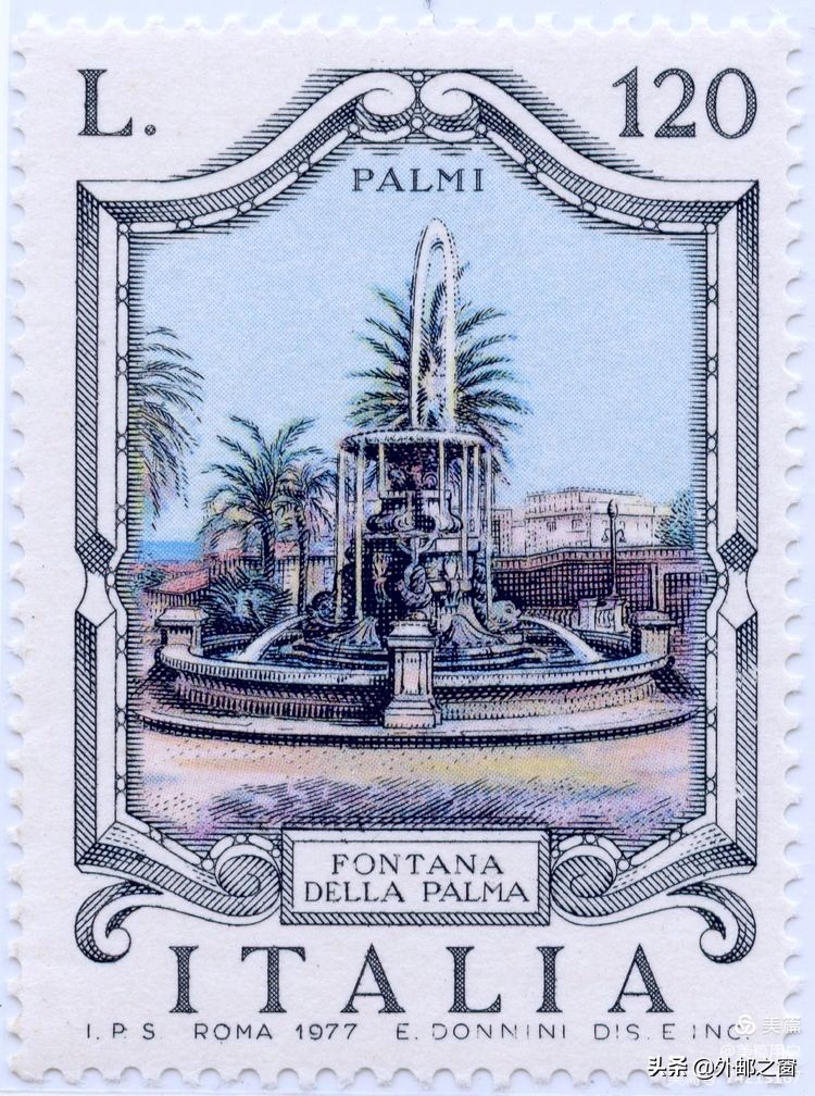 1987年意大利艺术文化遗产邮票,意大利稀少邮票