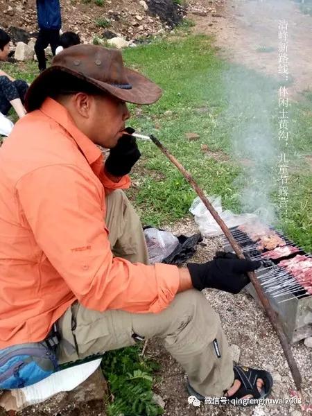 清峰户外回顾（26）清峰新路线：休闲土黄沟，儿童节露营