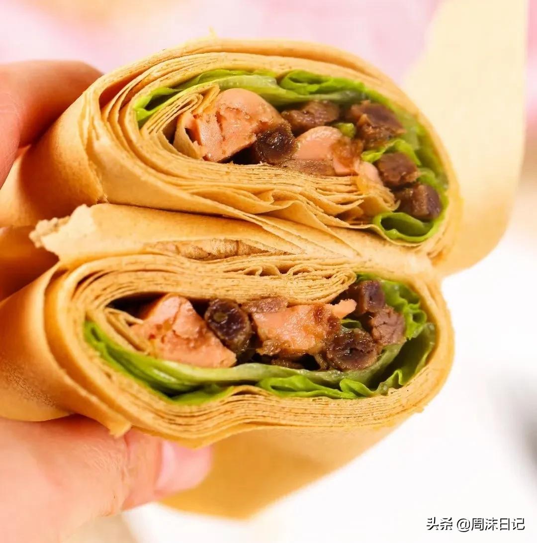 煎饼酥香脆片做法,香脆薯片煎饼