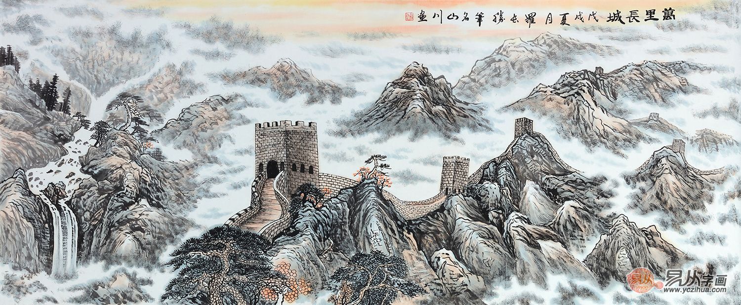 墙上的壁画画些啥好,壁画装饰画选哪里的