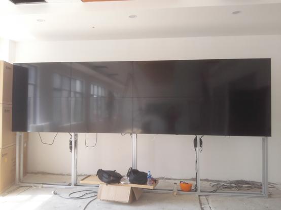 液晶显示器拼接大屏,液晶电视拼接大屏教程