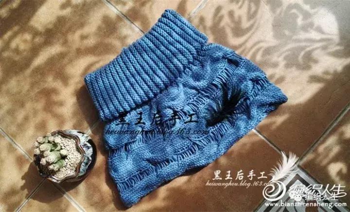 棒针麻花围脖的织法,棒针围脖的各种织法教程