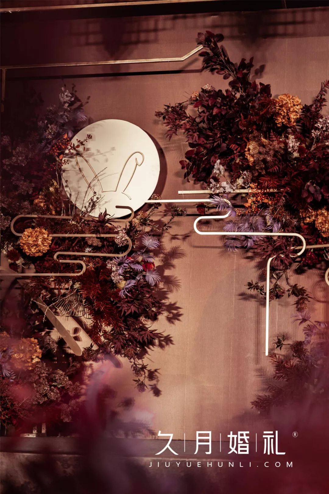 一场中式婚礼氛围感十足,一场古香古色的中式婚礼