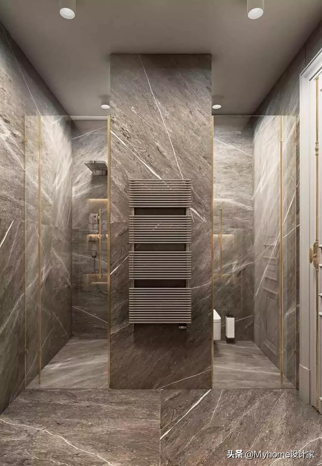 三分离卫生间怎么做实用效果图,6平方卫生间三分离装修效果图