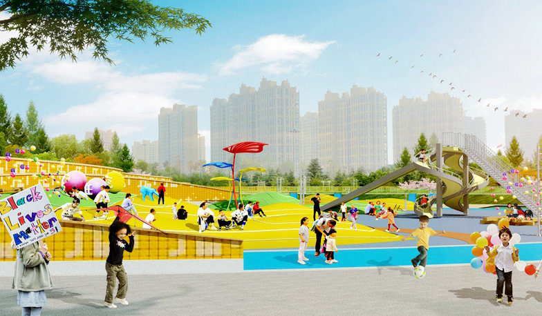 拆违复绿,建设滨河生态园林城市,临沂这家园林公司干得不错