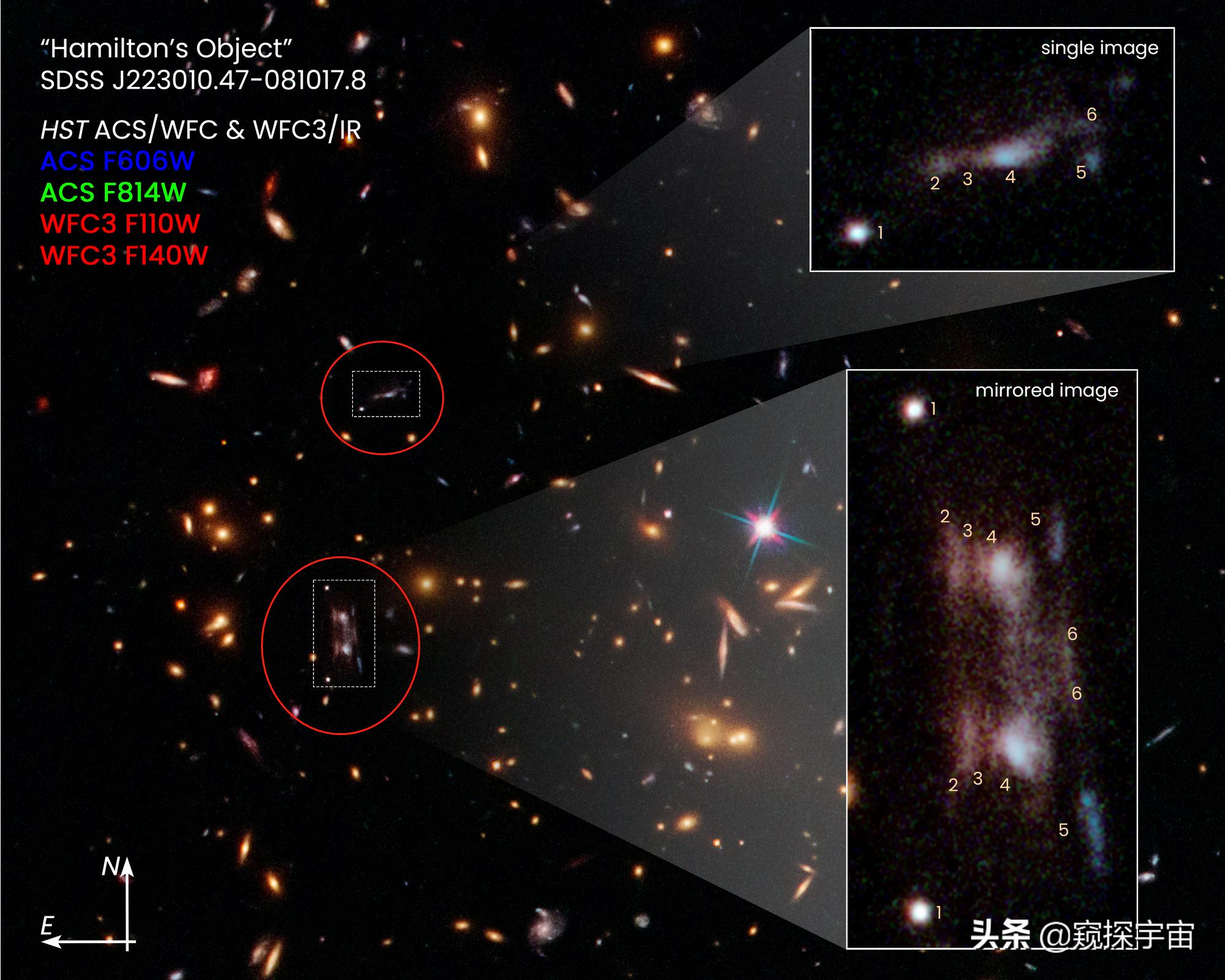 宇宙哈勃望远镜拍到的诡异现象,哈勃望远镜拍到的宇宙超大气泡