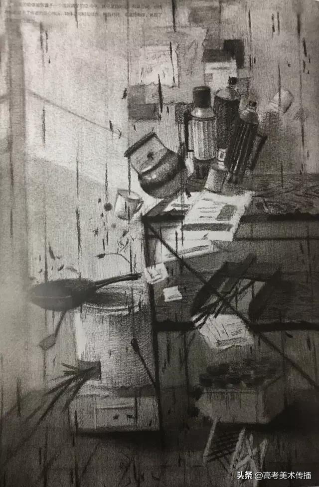 清华美院素描静物,清华美院高考素描