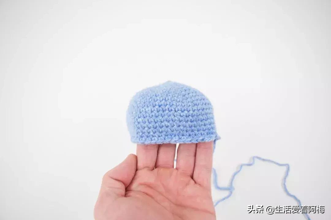 粗毛线钩织蝴蝶结小物件,大蝴蝶结和小蝴蝶结钩针编织教程