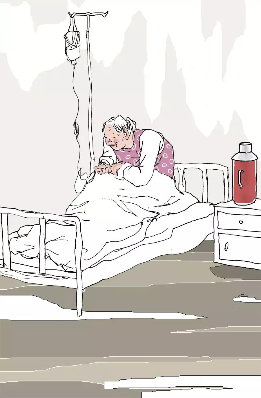 刘老汉的烦恼创作花絮,刘老汉新春连环画