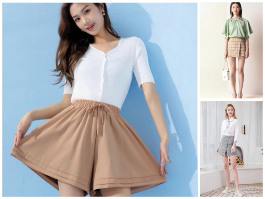 夏日吊带穿搭裙裤,时尚裙裤洋气显气质夏