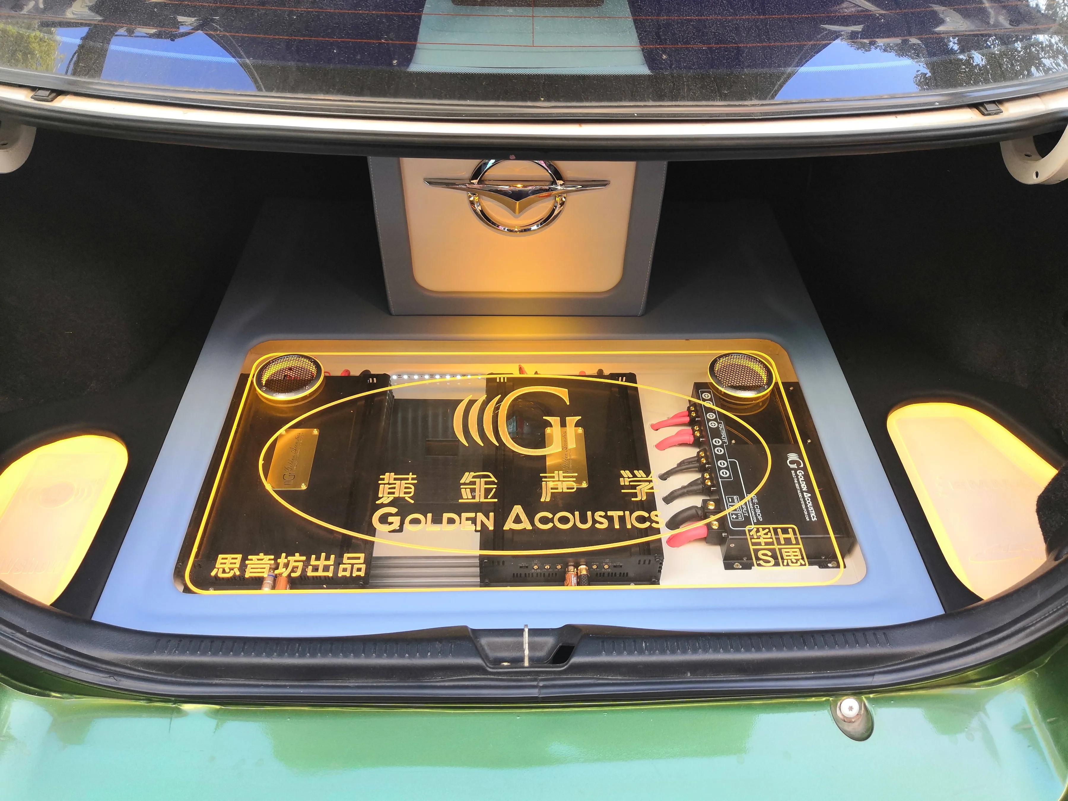 马自达改来福音响,海马福美来音响改装