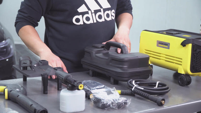 卡赫家用洗车机实测,卡赫k3followme洗车机