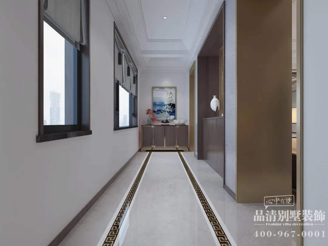 常州别墅装饰｜350㎡新中式守护内心的那一寸的宁静