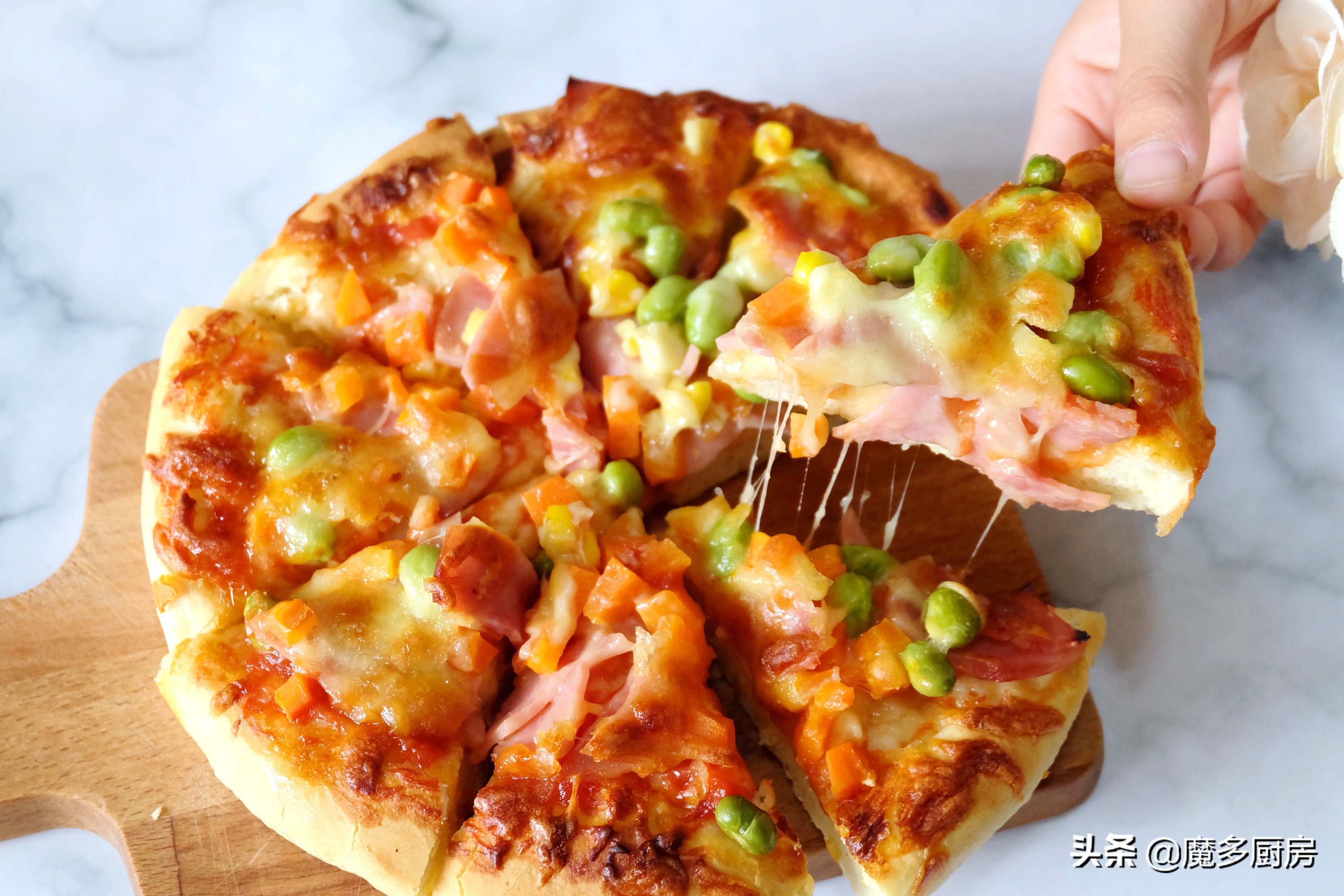 5-12岁儿童一周菜谱自制披萨,适合孩子们吃的披萨家庭做法