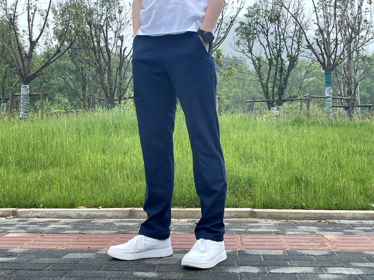 告别IT直男牛仔裤,码尚定制抖抖休闲裤更有型