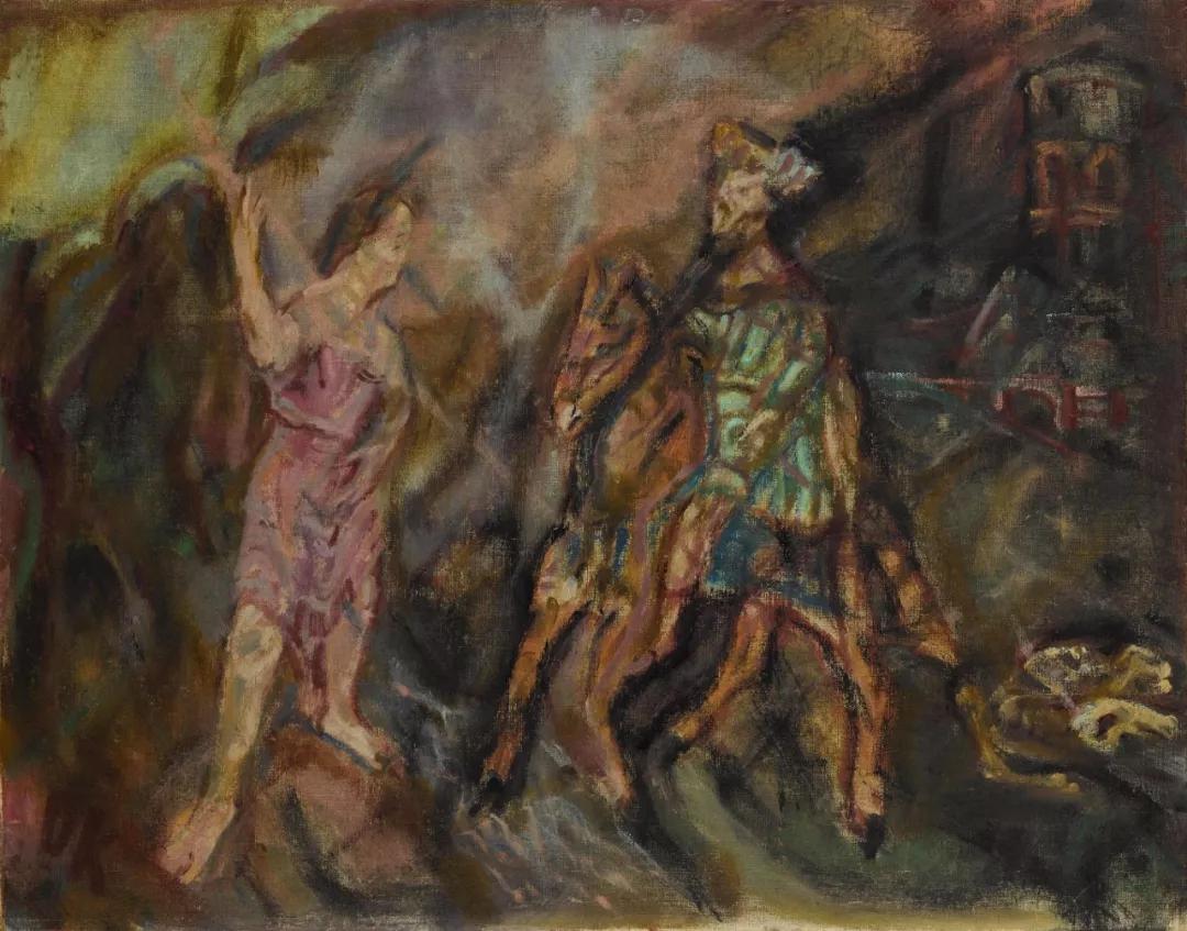 他是表现主义奇才，作品异怪诉出人性同时也是雕塑家剧作家，诗人