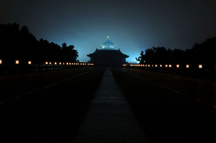 北京天坛民之乐,北京天坛景观