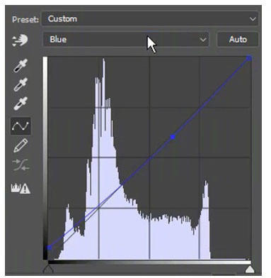 ps双色复古人物海报,ps墨水叠加风格人像海报
