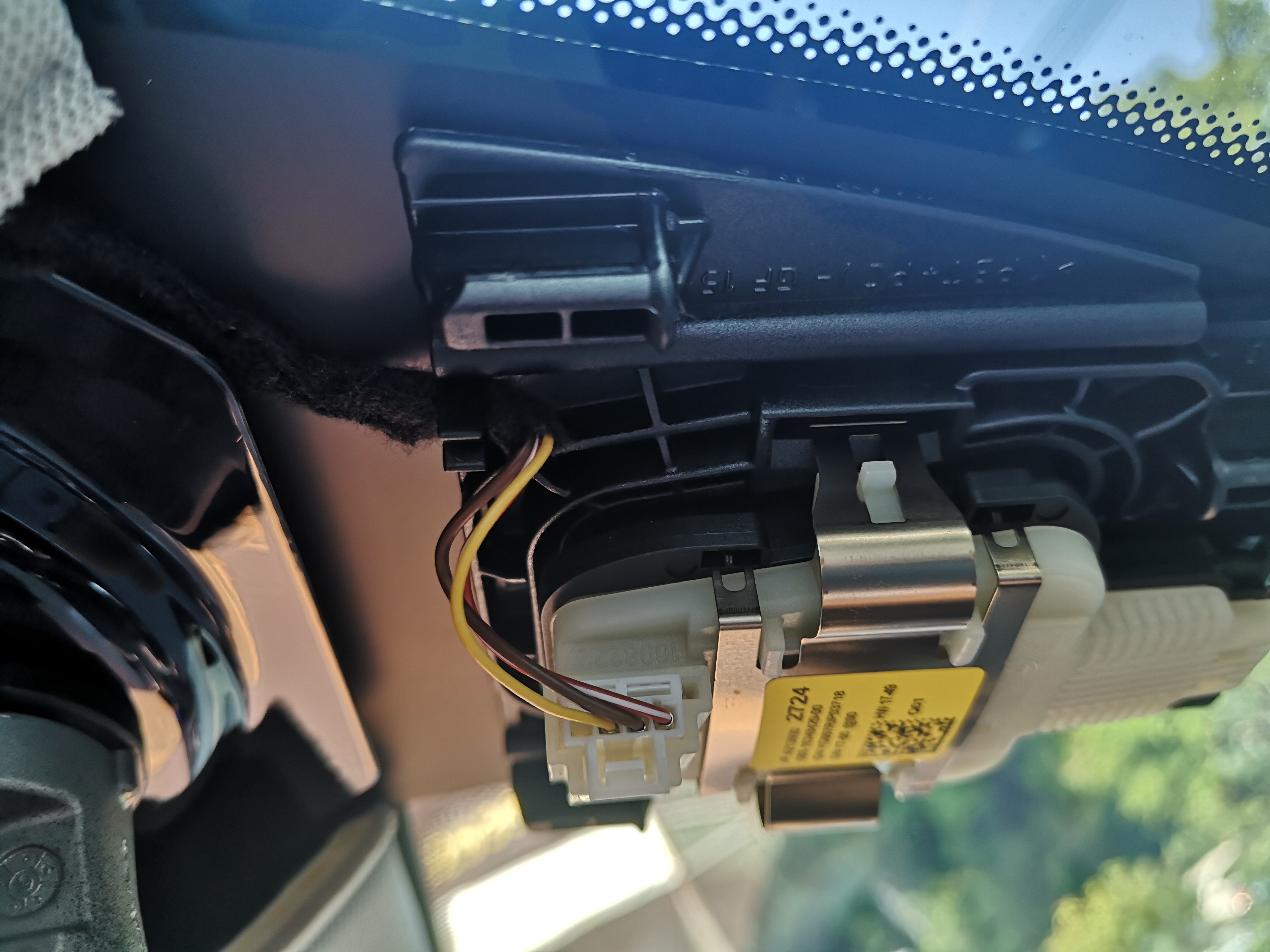 我的立标大C无损安装智看专用隐藏式记录仪过程分享