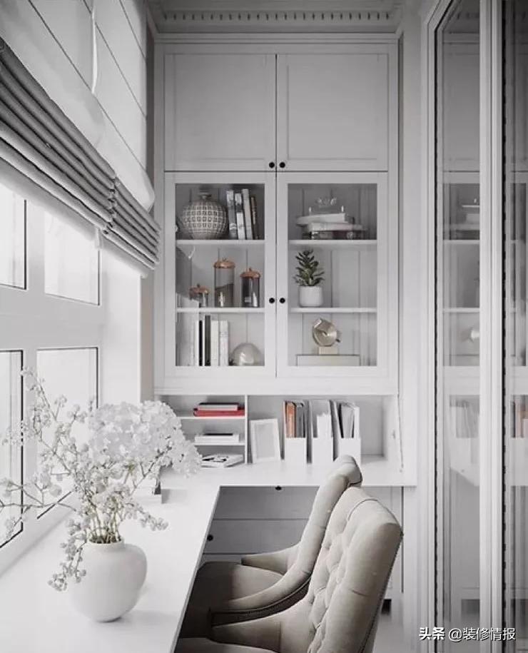 阳台改卧室装修效果图小户型,卧室通阳台推拉门还是改窗户好