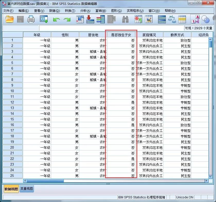 spss中多组数据的卡方检验,spss统计假设检验与参数估计