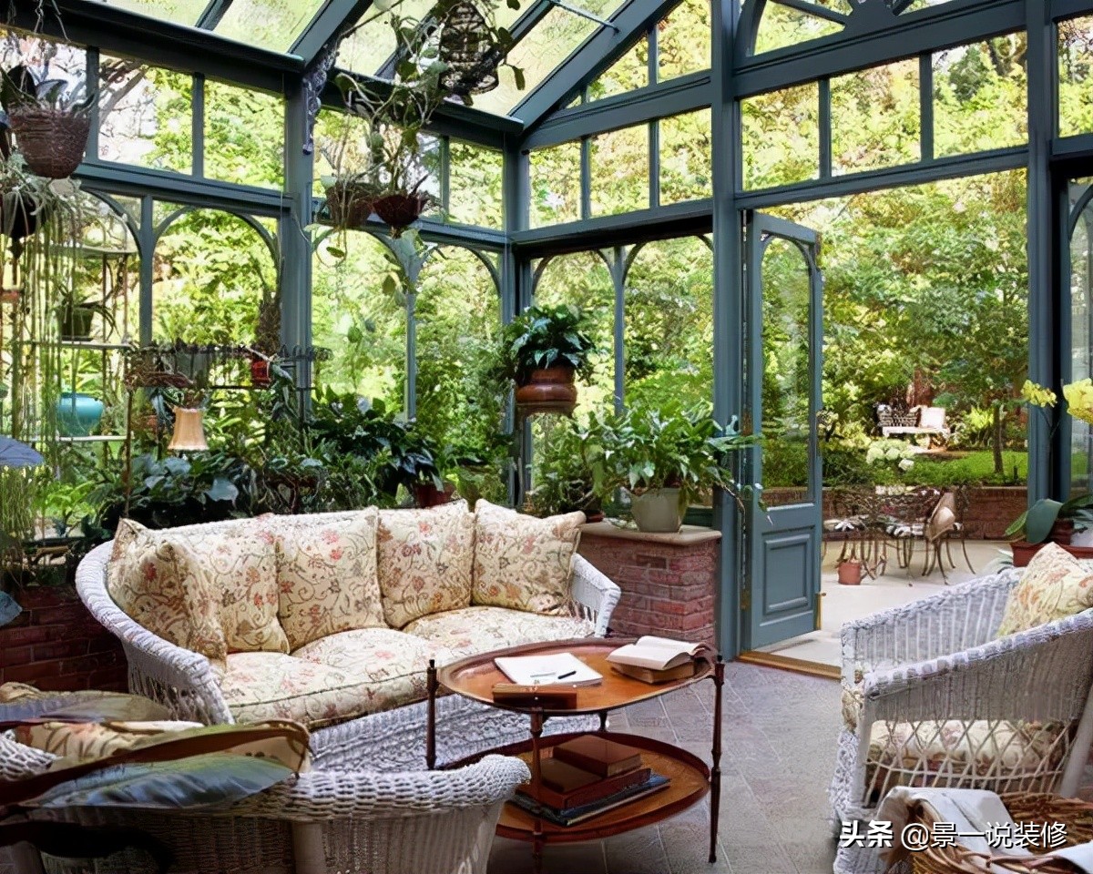 阳光房装修效果图大全洋气又实用,别踩坑了现代简约风
